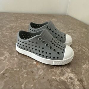 Native Kids Gray Water Shoes